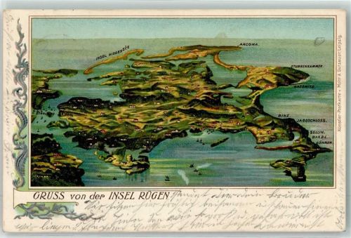 Rügen Vogelschau von der Insel Seepferdchen