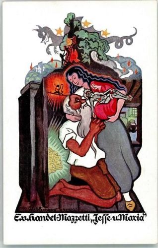 Nr. 2 sign. Max Kislinger Handel Mazzetti Künstlerkarte des Vereins der Jugendfreunde für Oberösterreich Schriftsteller