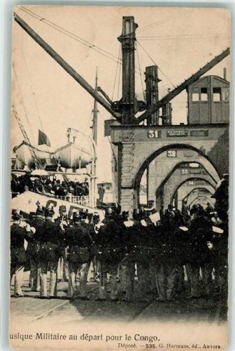 Kinshasa Hafen Militärmusik
