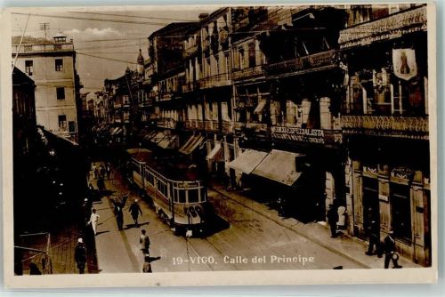 Vigo Calle del Princioe Straßenbahn