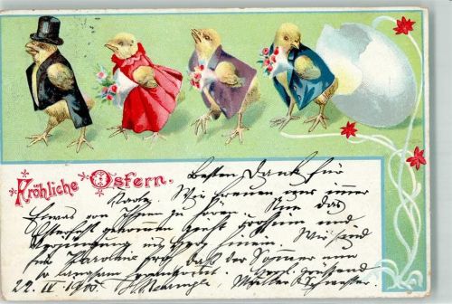 1905 vermenschlicht Ostern
