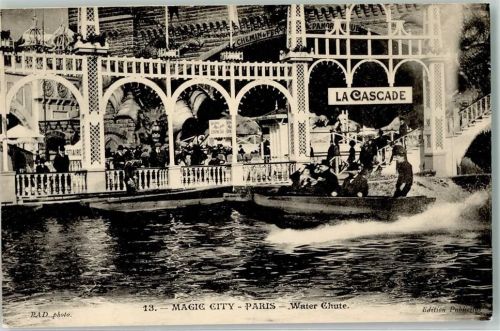 Paris Magic City Wasserbahn