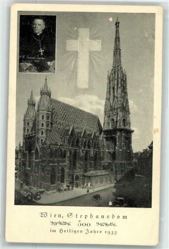 Wien 1933 Stephansdom