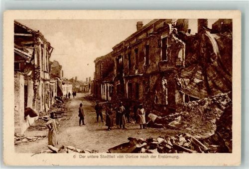 Gorlice 1917 Feldpost WK I Fuhrpark-Kol. 124