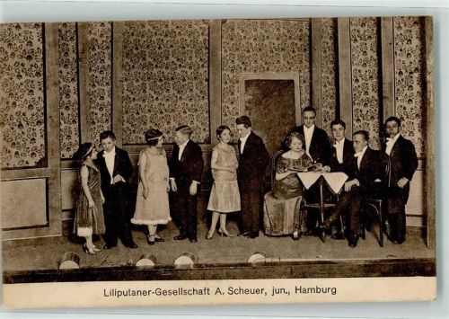 Hamburg Verlag Gebr. Schmidt Scheuer Theater Truppe