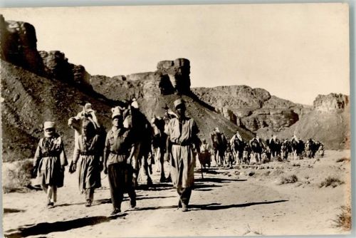Alger Fezzan-Kampagne Schlucht von Arak Tamanrasset Ort lt. Recherche