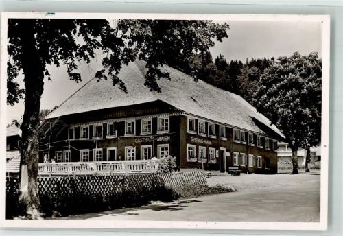 Todtmoos Gasthaus Maien Foto AK