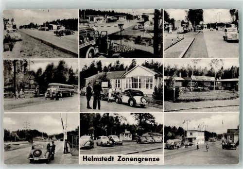 Helmstedt Zonengrenze, VW Käfer Omnibus Oldtimer