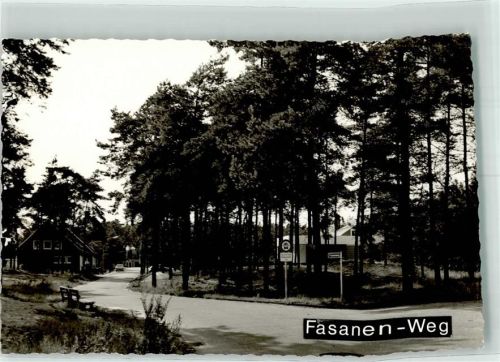 Lingen Fasanenweg Ort handschriftlich