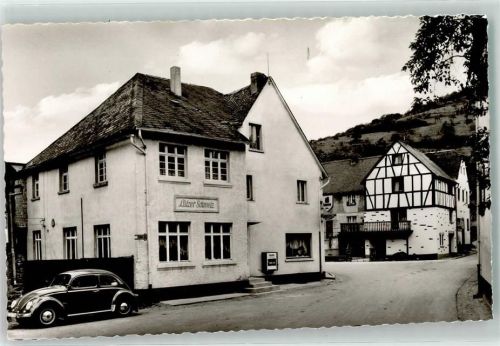56290 W5449 Lütz Foto AK Gasthaus Lützer Schweitz VW Käfer