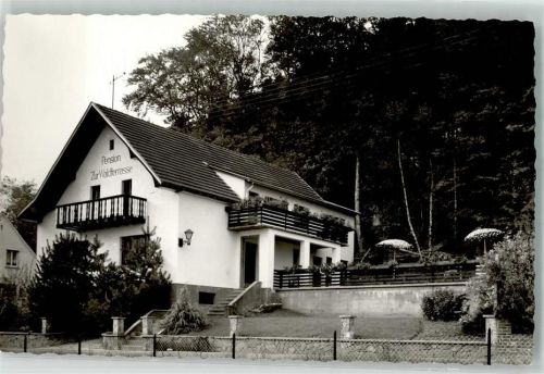 Waldhölzbach Pension zur Waldterrasse Ort handschriftlich