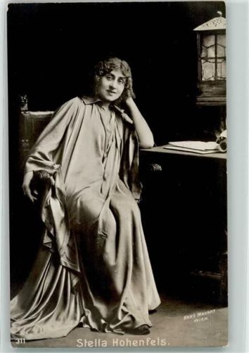 Wien Theater-Schauspielerin Stella Hohenfels Ort lt. Fotograf
