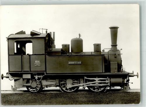 Personenzug-Lokomotive IIIb Nr. 634 Dioptas B1`n2t