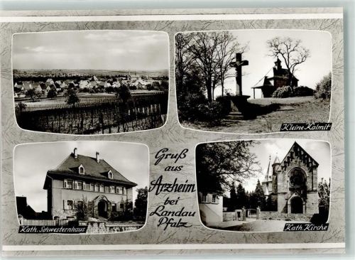 Arzheim Kath. Kirche Schwesternhaus Kirche Kleine Kamlmitz