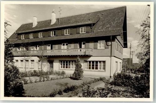 72285 W7293 Herzogsweiler Foto AK Gasthaus Pension zum Hirsch Foto Metz
