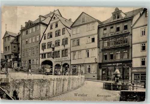 Wetzlar Kornmarkt Brunnen