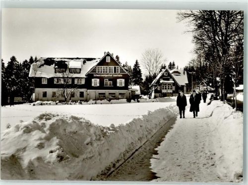 Zwieselberg Gasthaus Auerhahn Winter