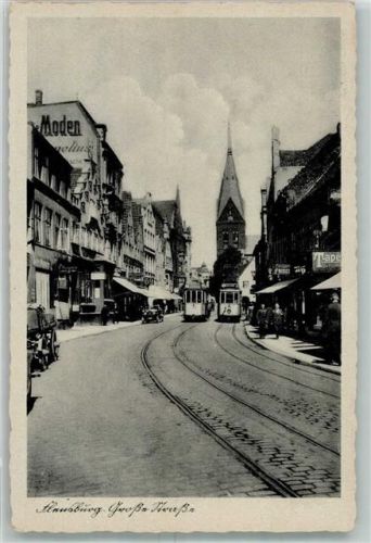 Flensburg Grosse Strasse Straßenbahn