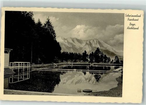 Farchant 1937 Schwimmbad
