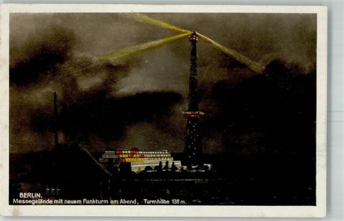 Wilmersdorf Messegelände mit neuem Funkturm