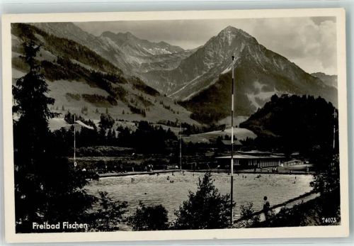 Fischen Schwimmbad