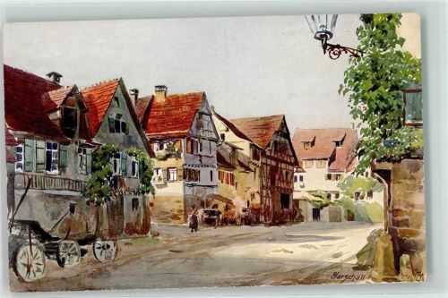 Tübingen Jakobsgasse sign. Marschall