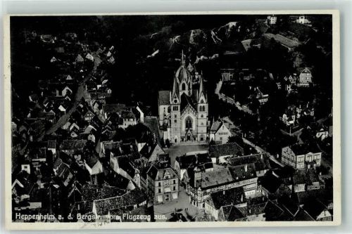 Heppenheim Fliegeraufnahme