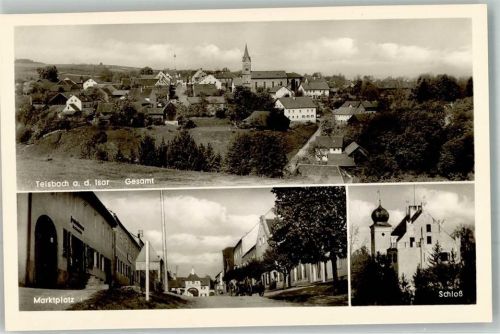 Teisbach Marktplatz Schloss