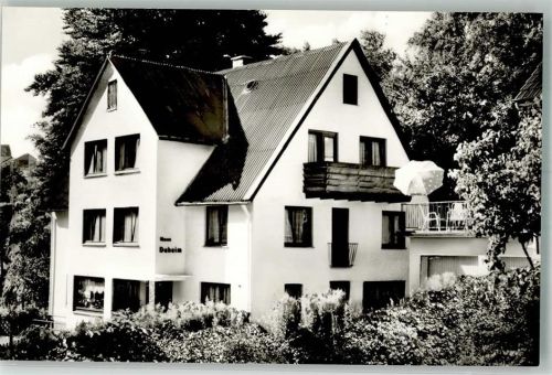 Willingen Haus Daheim Terrasse Baumblüte