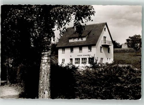 Zavelstein 1958 Pension Schwarzwald Landpost