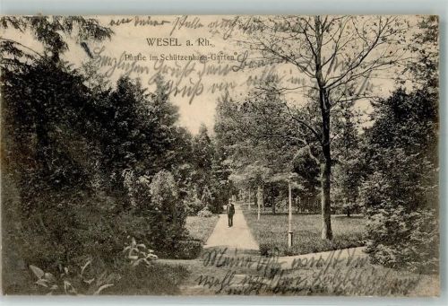 Wesel 1908 Schützehausgarten