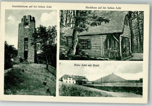 Adenau Aussichtsturm a.d. hohen Acht Blockhaus Hotel Hohe Acht