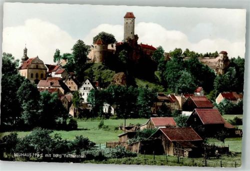 91284 W8574 Neuhaus a d Pegnitz Foto AK Burg Veldenstein