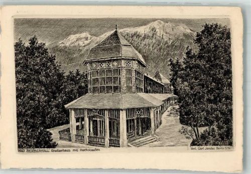Bad Reichenhall Gradierhaus Verlag Carl Jander / Berlin