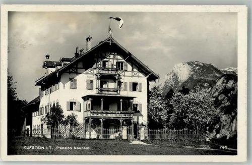 Kufstein 1930 Pension Neuhaus