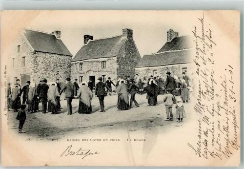 Quimper 1901 Ort lt. Stempel