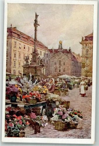 Wien Marktszene Am Hof B.K.W.I. 790-9