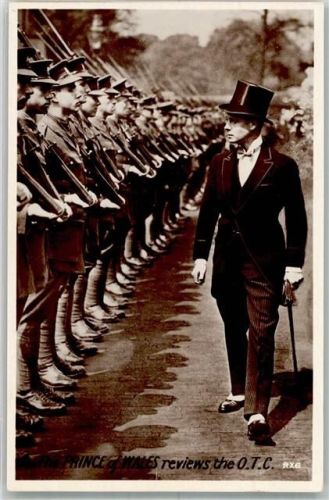 Prince of Wales reviews the O.T.C.