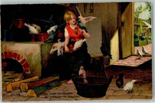 Märchen Aschenbrödel Tauben Meissner u. Buch Serie 1874