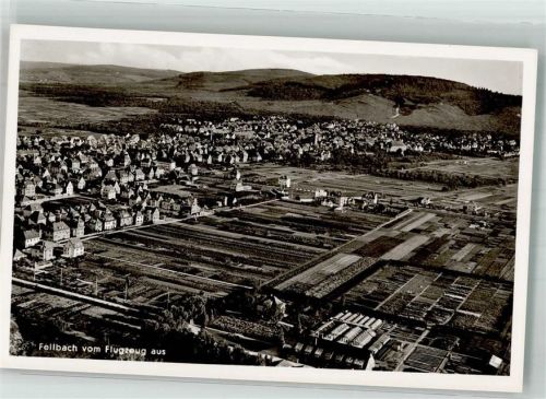 Fellbach Fliegeraufnahme Fellbach