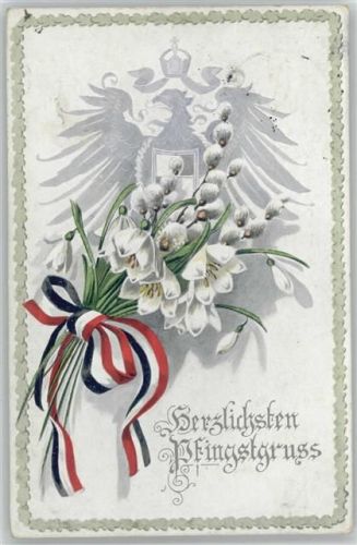 Schwarz-Weiss-Rot - 1917 AK WK I -
