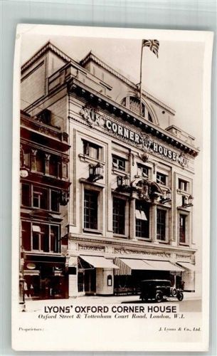 Madison London Lyon´s Oxford Corner House Auto