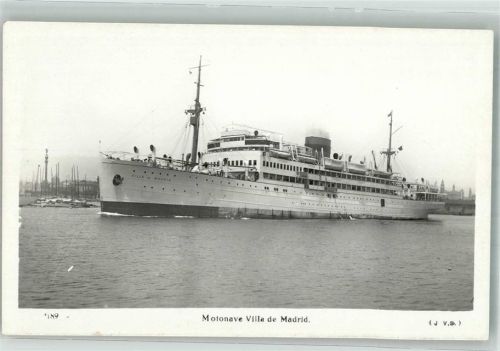 Montonave Villa de Madrid ca 1941