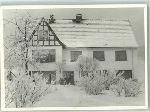 Alertshausen Ort handschriftlich Winter