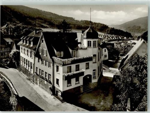 76593 W7562 Scheuern Foto AK Gasthaus Hotel Sternen