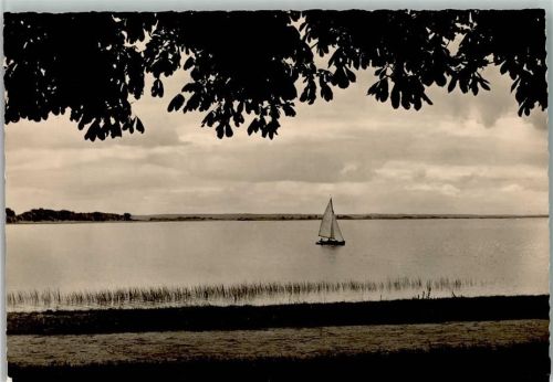 Prenzlau Unterer Ueckersee Segelboot