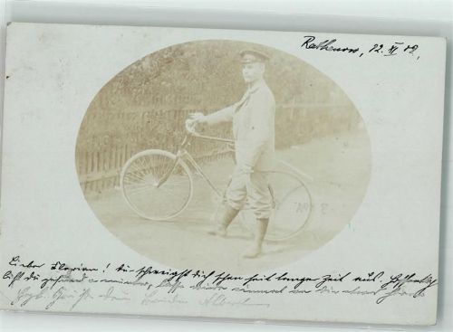 Rathenow 1902 Ort handschriftlich