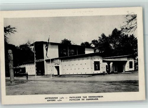 Pavillon du Danemark 1930, offiz. AK