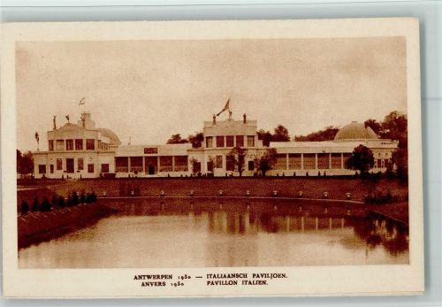 Pavillon Italien 1930 offiz. AK