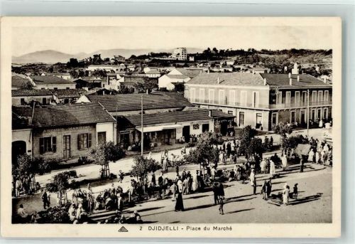Jijel Marktplatz Marktszene